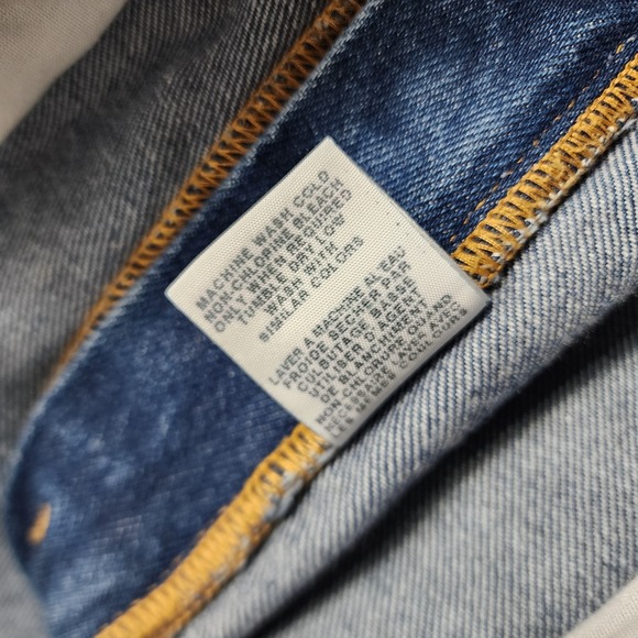 Polo Jeans Co Ralph Lauren Jeans WOMENS 14X29 Blue Saturday Jean VINTAGE 90s - Picture 10 of 15